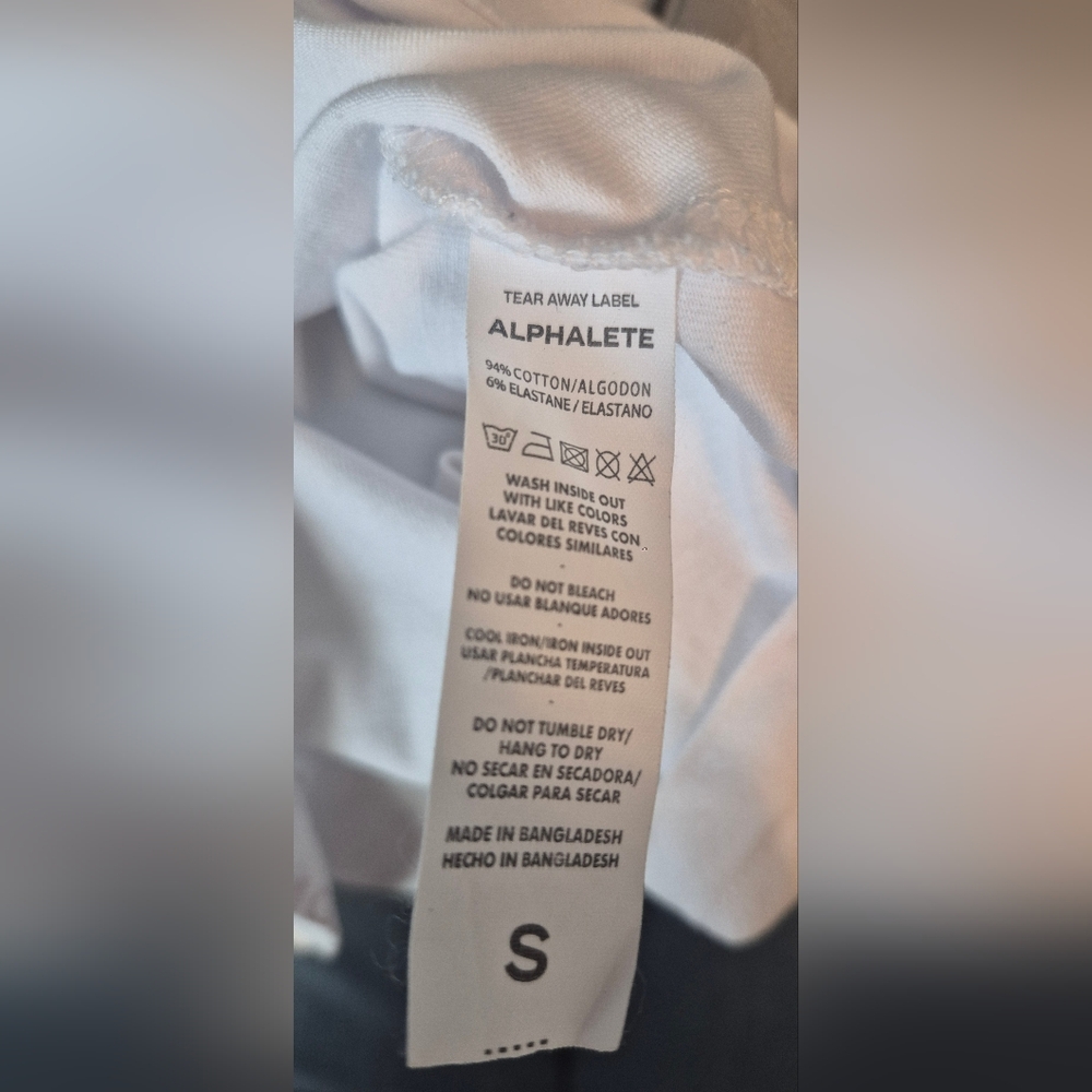 Alphalete Gray Camo Sleeve Shirt - Picture 4 of 6